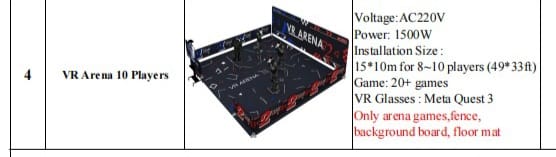 Free-roaming Arena experience 3